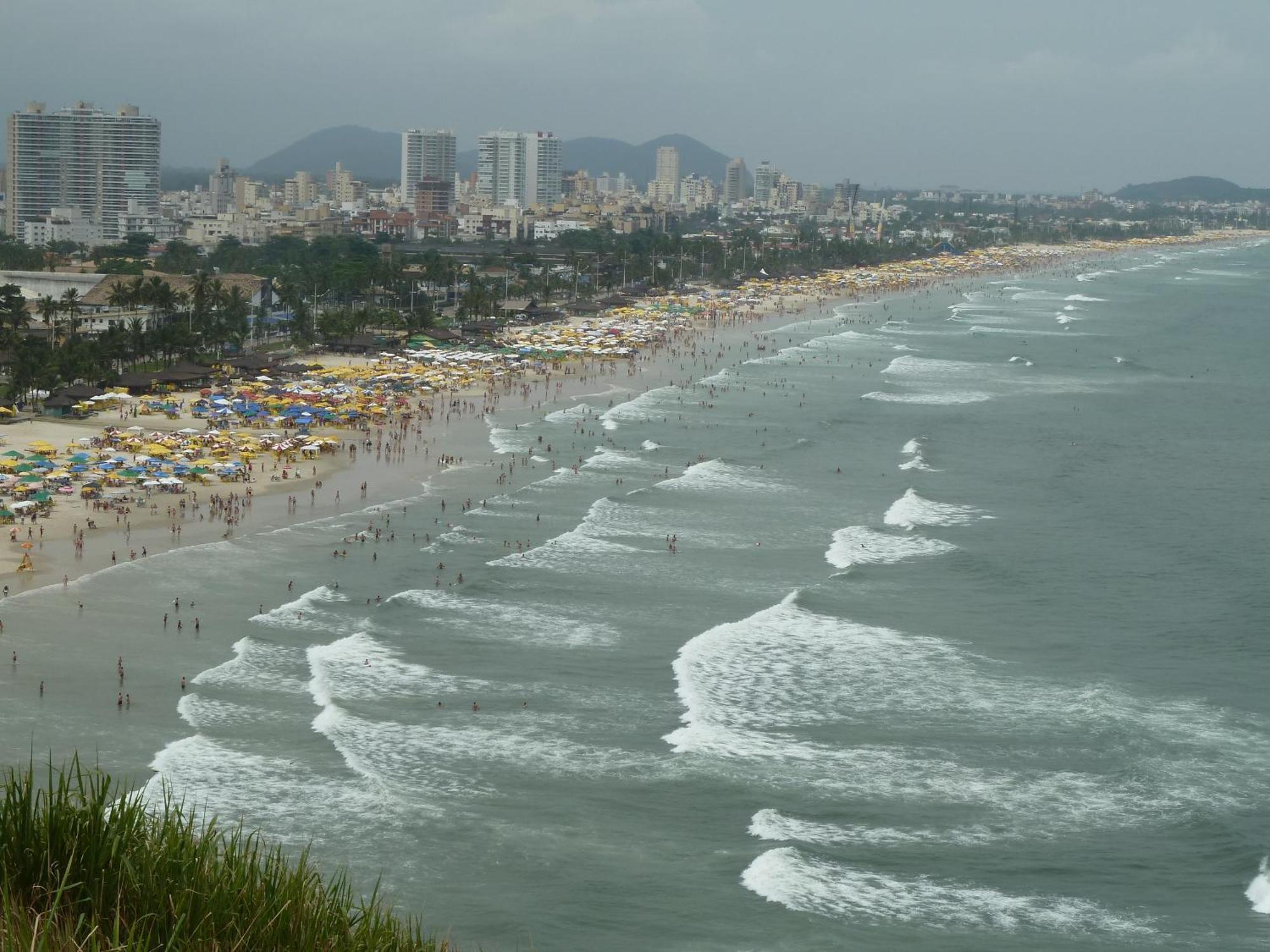 Enseada - Vista Espetacular, Churrasqueira E Lazer Guaruja Ngoại thất bức ảnh